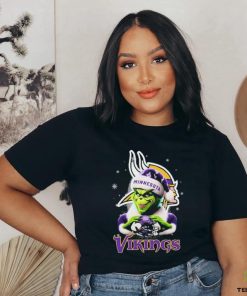 Santa Grinch Love Minnesota Vikings Christmas Shirt