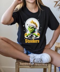 Santa Grinch Love Pittsburgh Steelers Christmas Shirt