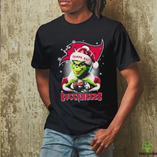 Santa Grinch Love Tampa Bay Buccaneers Christmas Shirt