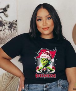 Santa Grinch Love Tampa Bay Buccaneers Christmas Shirt