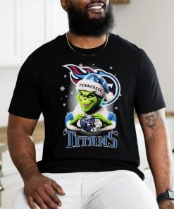 Santa Grinch Love Tennessee Titans Christmas Shirt