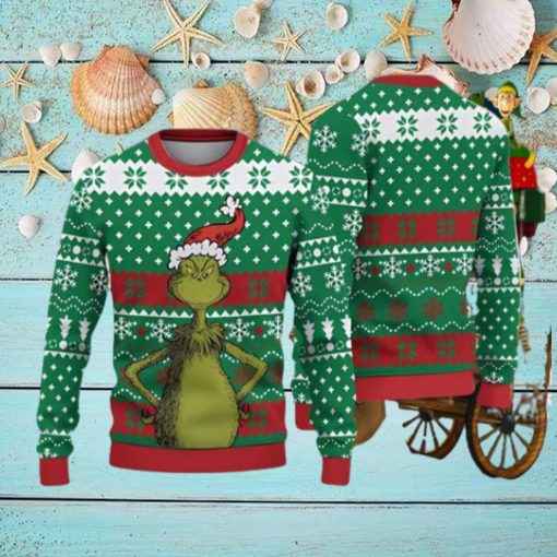 Santa Grinch Mean One Ugly Christmas Sweater Unique Gift For Men And Women