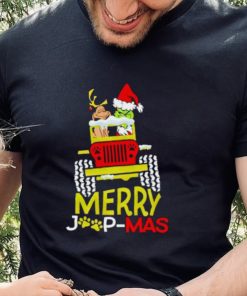 Santa Grinch Merry Jeep mas shirt