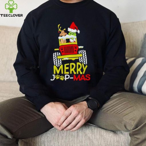 Santa Grinch Merry Jeep mas hoodie, sweater, longsleeve, shirt v-neck, t-shirt