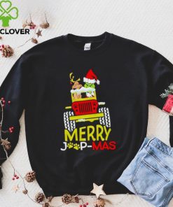 Santa Grinch Merry Jeep mas hoodie, sweater, longsleeve, shirt v-neck, t-shirt