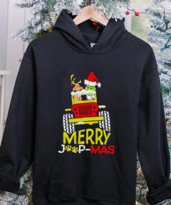 Santa Grinch Merry Jeep mas hoodie, sweater, longsleeve, shirt v-neck, t-shirt