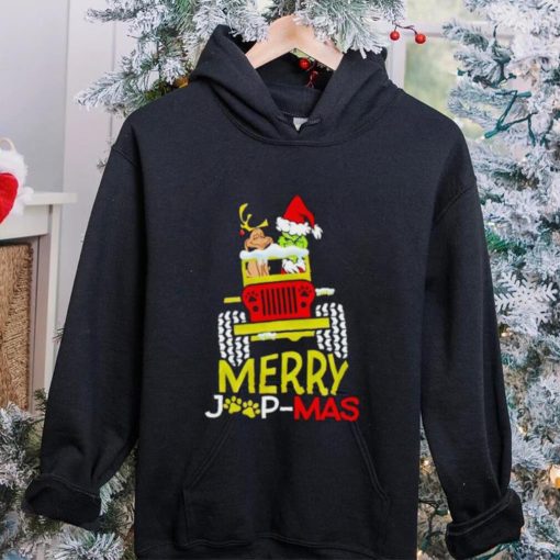 Santa Grinch Merry Jeep mas hoodie, sweater, longsleeve, shirt v-neck, t-shirt