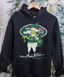 Santa Grinch New York Jets Gift Christmas 2023 Shirt