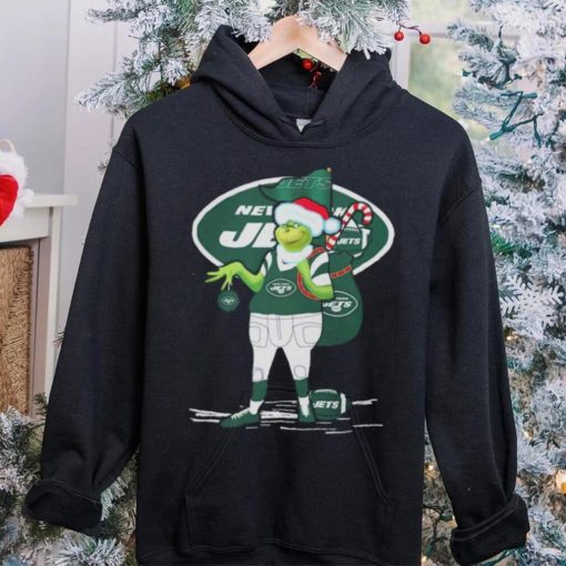 Santa Grinch New York Jets Gift Christmas 2023 Shirt