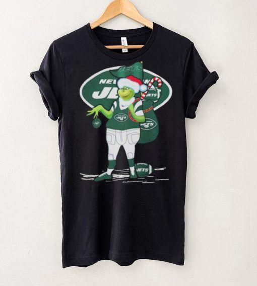 Santa Grinch New York Jets Gift Christmas 2023 Shirt