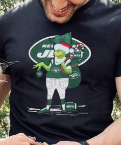 Santa Grinch New York Jets Gift Christmas 2023 Shirt