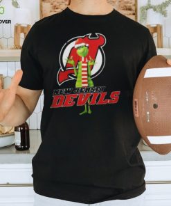 Santa Grinch Nhl New Jersey Devils Christmas Shirt