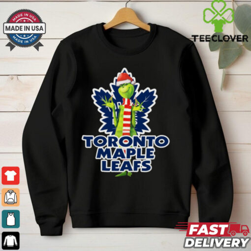 Santa Grinch Nhl Toronto Maple Leafs Christmas shirt