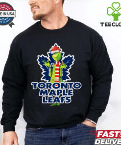 Santa Grinch Nhl Toronto Maple Leafs Christmas shirt