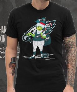 Santa Grinch Philadelphia Eagles Gift Christmas 2023 Shirt