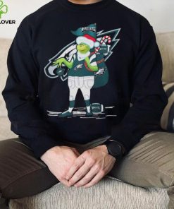 Santa Grinch Philadelphia Eagles Gift Christmas 2023 Shirt