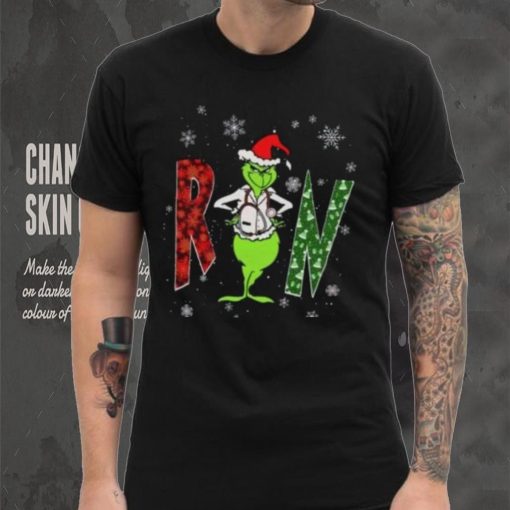 Santa Grinch RN Nurse Christmas, Nurse Christmas Shirt