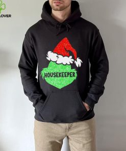 Santa Grinch Silhouette Housekeeper Christmas Shirt