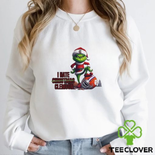 Santa Grinch South Carolina Gamecocks I Hate Christmas Clemson 2023 Shirt