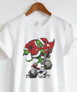 Santa Grinch Tampa Bay Buccaneers Stomp On NFL Teams Christmas 2024 T hoodie, sweater, longsleeve, shirt v-neck, t-shirt