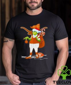 Santa Grinch Texas Longhorns Gift Christmas Shirt