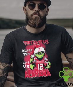 Santa Grinch They Hate Us Because Ain’t Us Alabama Crimson Tide Christmas Shirt