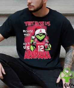 Santa Grinch They Hate Us Because Ain’t Us Alabama Crimson Tide Christmas Shirt 2 Santa Grinch They Hate Us Because Ain’t Us Alabama Crimson Tide Christmas Shirt