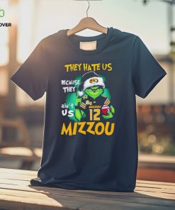 Santa Grinch They Hate Us Because They Ain’t Us Missouri Tigers Football Christmas Shirt