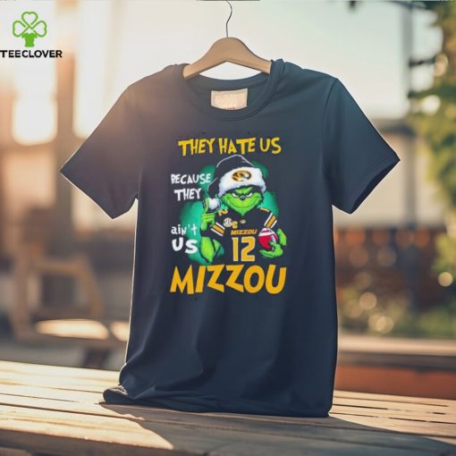 Santa Grinch They Hate Us Because They Ain’t Us Missouri Tigers Football Christmas Shirt