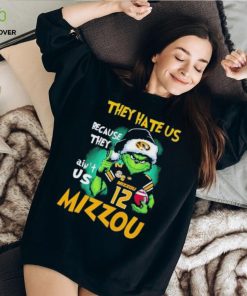 Santa Grinch They Hate Us Because They Ain’t Us Missouri Tigers Football Christmas Shirt