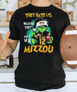 Santa Grinch They Hate Us Because They Ain’t Us Missouri Tigers Football Christmas Shirt