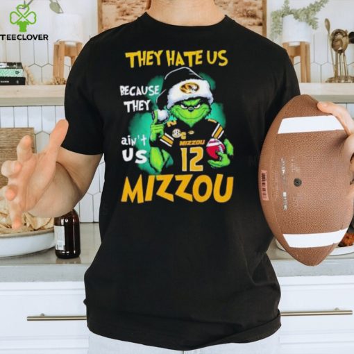 Santa Grinch They Hate Us Because They Ain’t Us Missouri Tigers Football Christmas Shirt