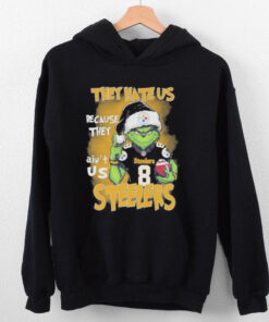 Santa Grinch They Hate Us Steelers Because They Ain’t Us Steelers Shirt