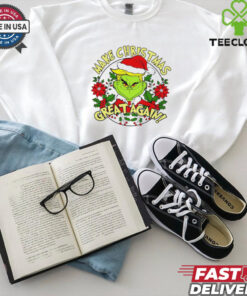 Santa Grinch Trump Greench 2024 Make Christmas Great again shirt
