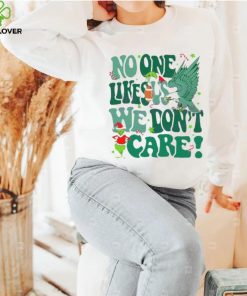 Santa Grinch and Eagles No One Likes Us We Dont Care Shirt