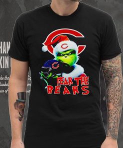 Santa Grinch fear the Chicago Bears NFL shirt