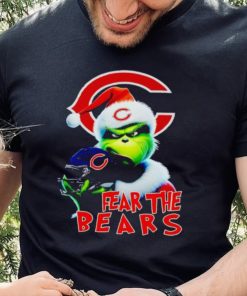 Santa Grinch fear the Chicago Bears NFL shirt