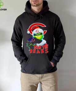 Santa Grinch fear the Chicago Bears NFL shirt