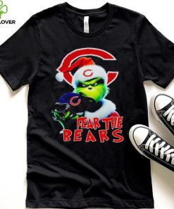 Santa Grinch fear the Chicago Bears NFL shirt
