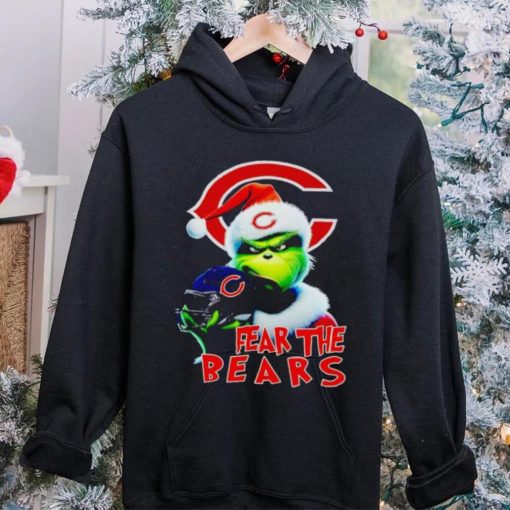 Santa Grinch fear the Chicago Bears NFL shirt