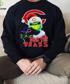 Santa Grinch fear the Chicago Bears NFL shirt