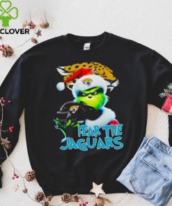 Santa Grinch fear the Jacksonville Jaguars NFL hoodie, sweater, longsleeve, shirt v-neck, t-shirt