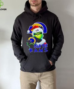 Santa Grinch fear the Los Angeles Rams NFL hoodie, sweater, longsleeve, shirt v-neck, t-shirt