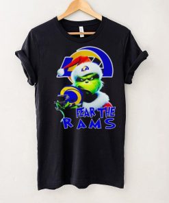 Santa Grinch fear the Los Angeles Rams NFL hoodie, sweater, longsleeve, shirt v-neck, t-shirt