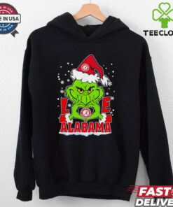 Santa Grinch love Alabama shirt