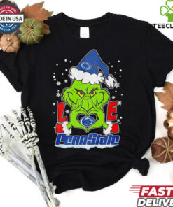 Santa Grinch love Penn State shirt 3 Santa Grinch love Penn State shirt