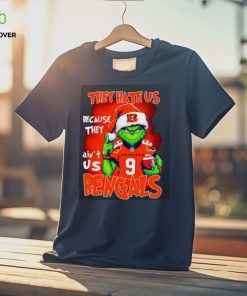 Santa Grinch they hate us because they ain’t us Bengals hoodie, sweater, longsleeve, shirt v-neck, t-shirt