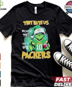 Santa Grinch they hate us because they ain’t us Green Bay Packer christmas 2024 shirt 1 Santa Grinch they hate us because they ain’t us Green Bay Packer christmas 2024 shirt
