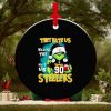 Official They Hate Us Because Ain’t Us Detroit Lions The Grinch Christmas Ornament Custom Name