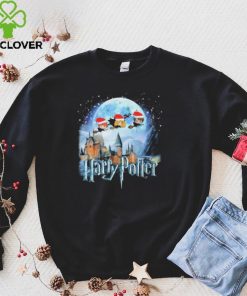 Santa Harry Potter Chibi Characters Merry Christmas Shirt